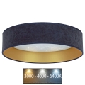 Brilagi - LED-Deckenleuchte VELVET STAR LED/36W/230V d. 55 cm 3000K/4000K/6400K blau/gold
