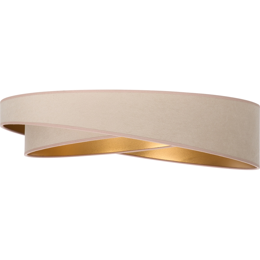 BRILAGI - LED-Deckenleuchte VELVET TWIST LED/24W/230V 4000K Ø 55 cm beige/gold