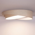 BRILAGI - LED-Deckenleuchte VELVET TWIST LED/24W/230V 4000K Ø 55 cm beige