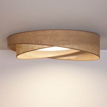 BRILAGI - LED-Deckenleuchte VELVET TWIST LED/24W/230V 4000K Ø 55 cm beige