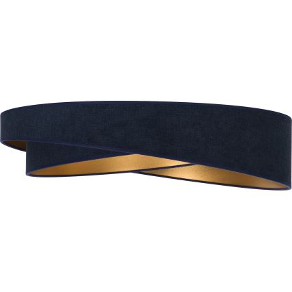 BRILAGI - LED-Deckenleuchte VELVET TWIST LED/24W/230V 4000K Ø 55 cm blau/gold