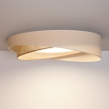 BRILAGI - LED Deckenleuchte VELVET TWIST LED/24W/230V 4000K Ø 55 cm creme/beige