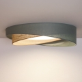 BRILAGI - LED Deckenleuchte VELVET TWIST LED/24W/230V 4000K Ø 55 cm grün/beige