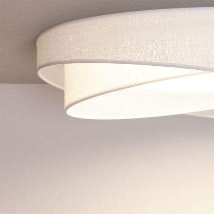 BRILAGI - LED Deckenleuchte VELVET TWIST LED/24W/230V 4000K Ø 55 cm weiß