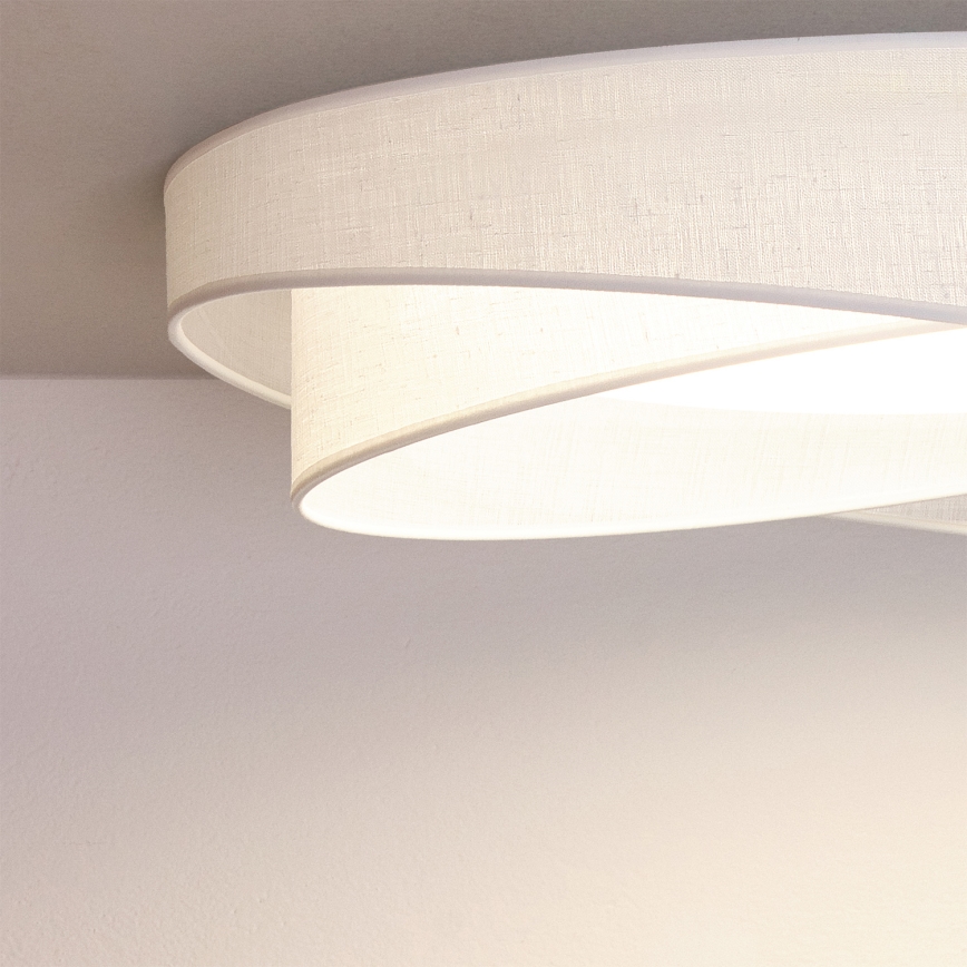 BRILAGI - LED Deckenleuchte VELVET TWIST LED/24W/230V 4000K Ø 55 cm weiß