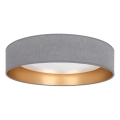 Brilagi - LED-Deckenleuchte VELVET VARI LED/24W/230V 3000/4000/6500K Ø 45 cm grau/gold
