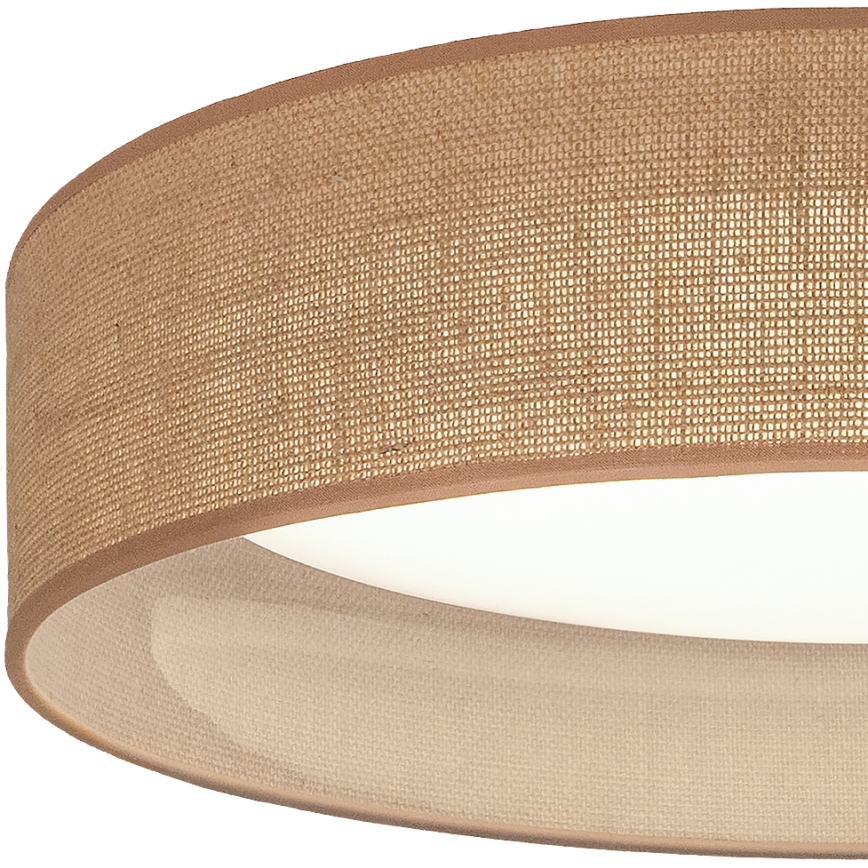 Brilagi - LED-Deckenleuchte VELVET VARI LED/24W/230V 3000/4000/6500K Ø 45 cm beige