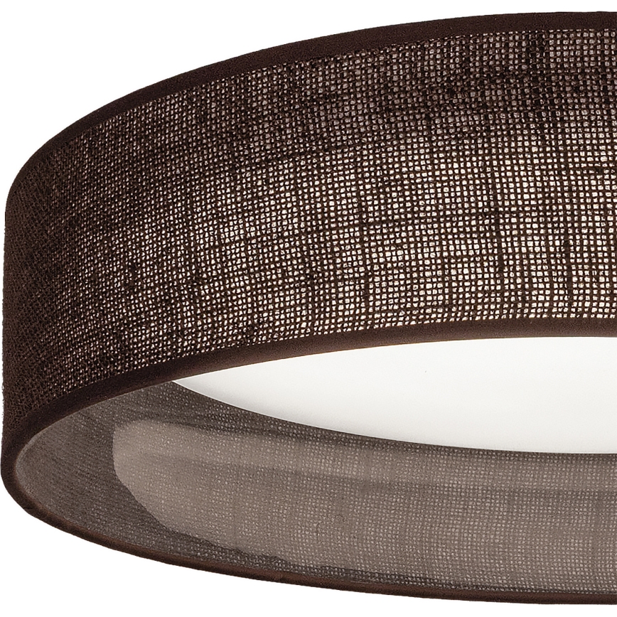 Brilagi - LED Deckenleuchte VELVET VARI LED/24W/230V 3000/4000/6500K Ø 45 cm braun