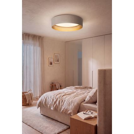 Brilagi - LED-Deckenleuchte VELVET VARI LED/24W/230V 3000/4000/6500K Ø 45 cm creme/gold
