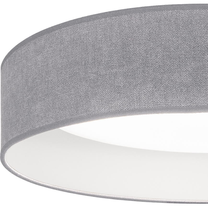 Brilagi - LED-Deckenleuchte VELVET VARI LED/24W/230V 3000/4000/6500K Ø 45 cm grau