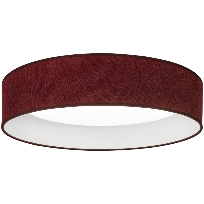 Brilagi - LED-Deckenleuchte VELVET VARI LED, 24 W, 230 V, 3000/4000/6500 K, Ø 45 cm, weinrot