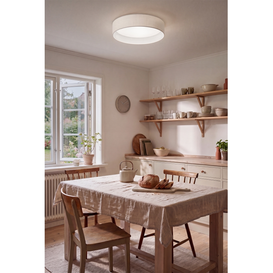 Brilagi - LED-Deckenleuchte VELVET VARI LED/24W/230V 3000/4000/6500K Ø 45 cm weiß