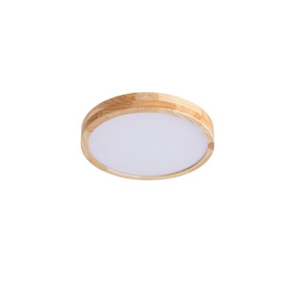 Brilagi - LED-Deckenleuchte WOODLINE LED/24W/230V 3000/4000/6000K Eiche Ø 30 cm