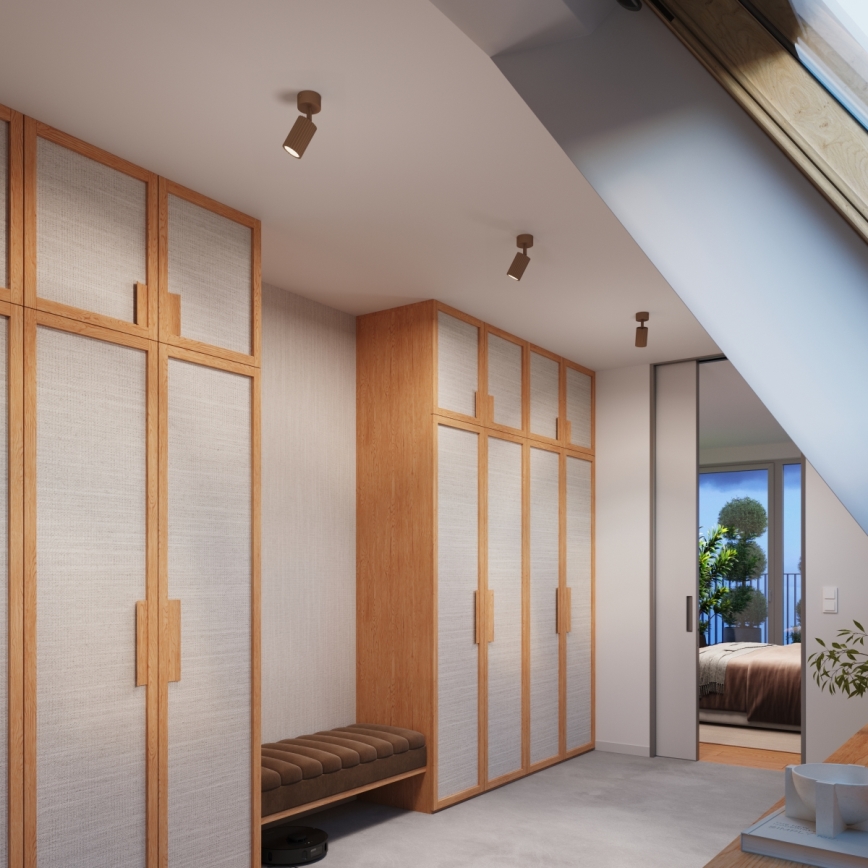 Brilagi - LED-Deckenspot CRESTO 1xGU10/10W/230V braun