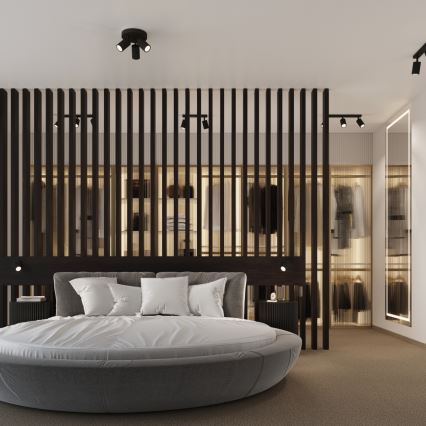 Brilagi - LED-Deckenspot CRESTO 3xGU10/10W/230V schwarz