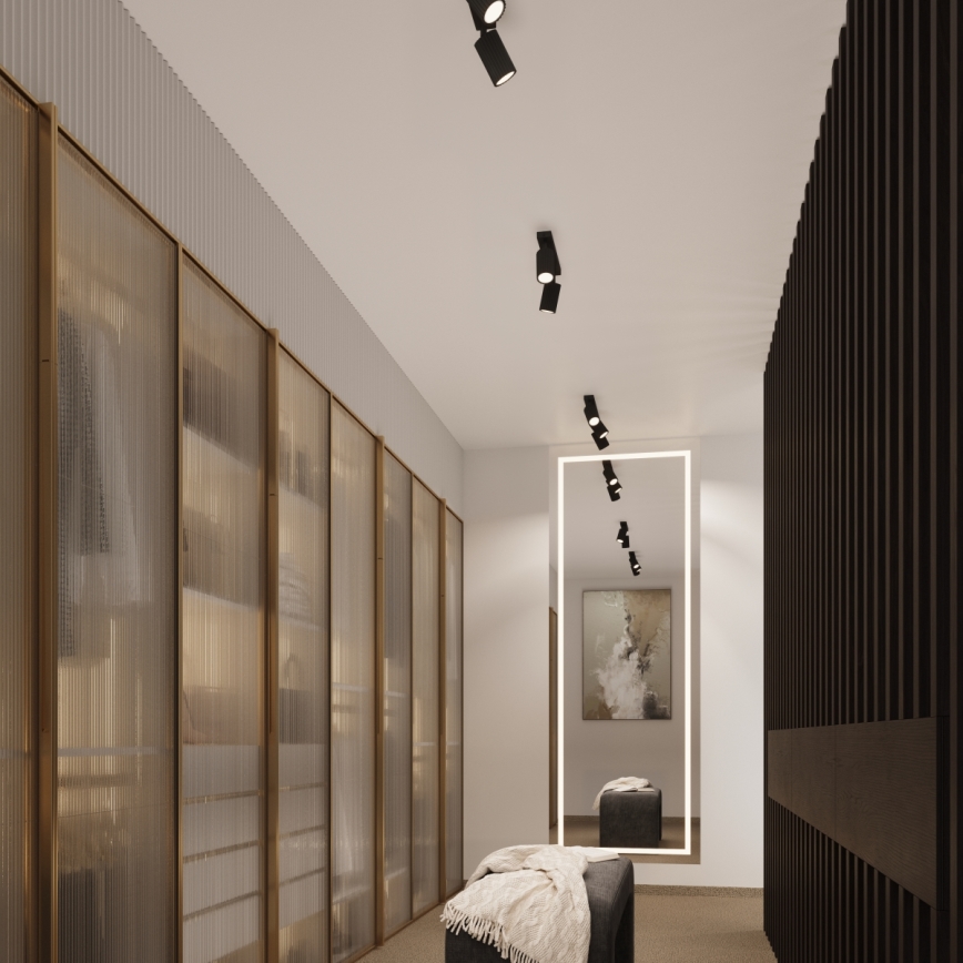 Brilagi - LED-Deckenspot CRESTO 3xGU10/10W/230V schwarz