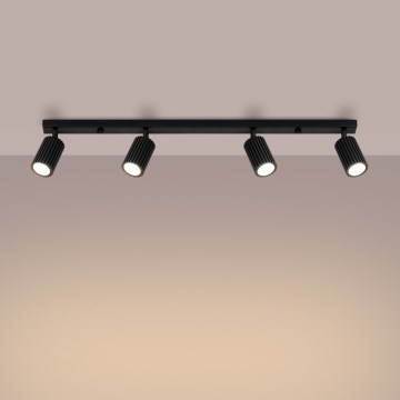 Brilagi - LED-Deckenspot CRESTO 4xGU10/10W/230V schwarz