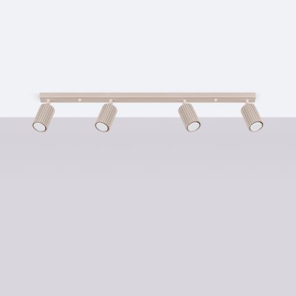 Brilagi - LED-Deckenspot CRESTO 4xGU10/10W/230V taupe