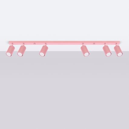 Brilagi - LED-Deckenspot CRESTO 6xGU10/10W/230V rosa