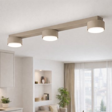Brilagi - LED-Deckenspot MONO 3x GX53/12W/230V Beige