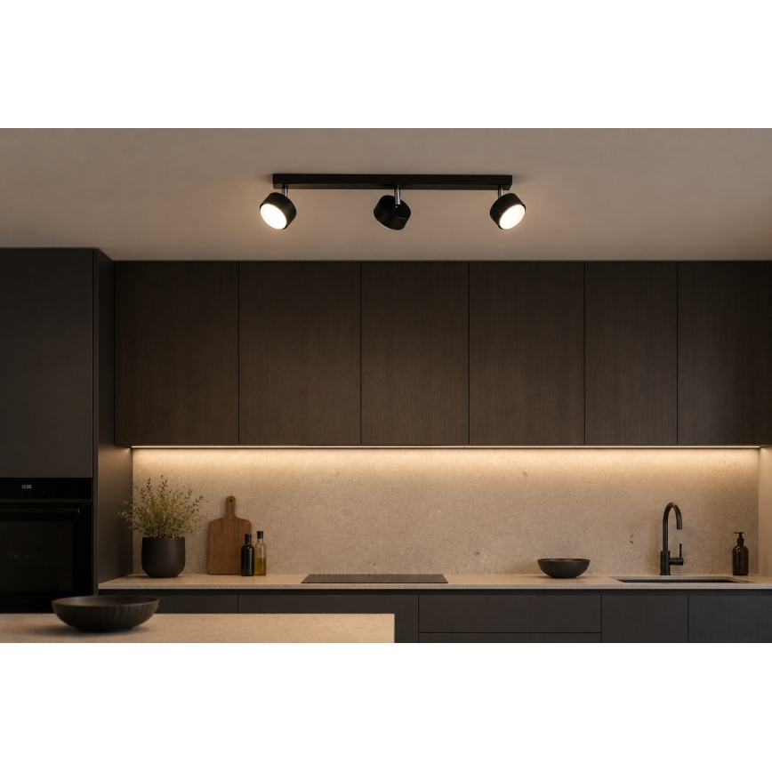 Brilagi - LED-Deckenspot MONO 3xGX53/30W/230V schwarz