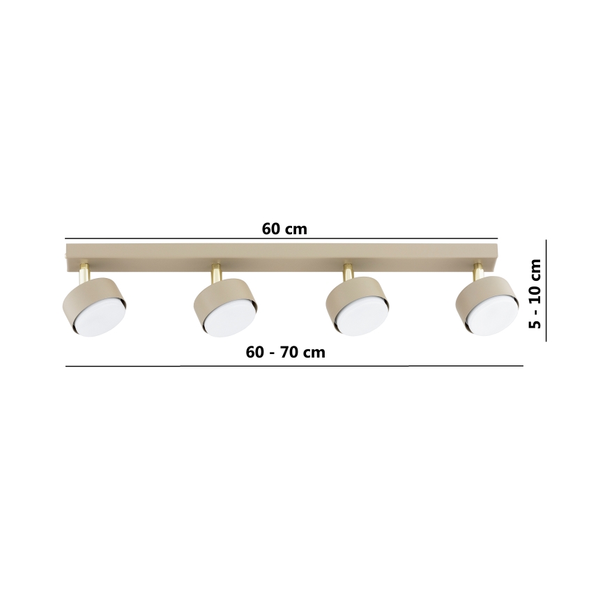 BRILAGI - LED-Deckenspot MONO 4xGX53/30W/230V beige