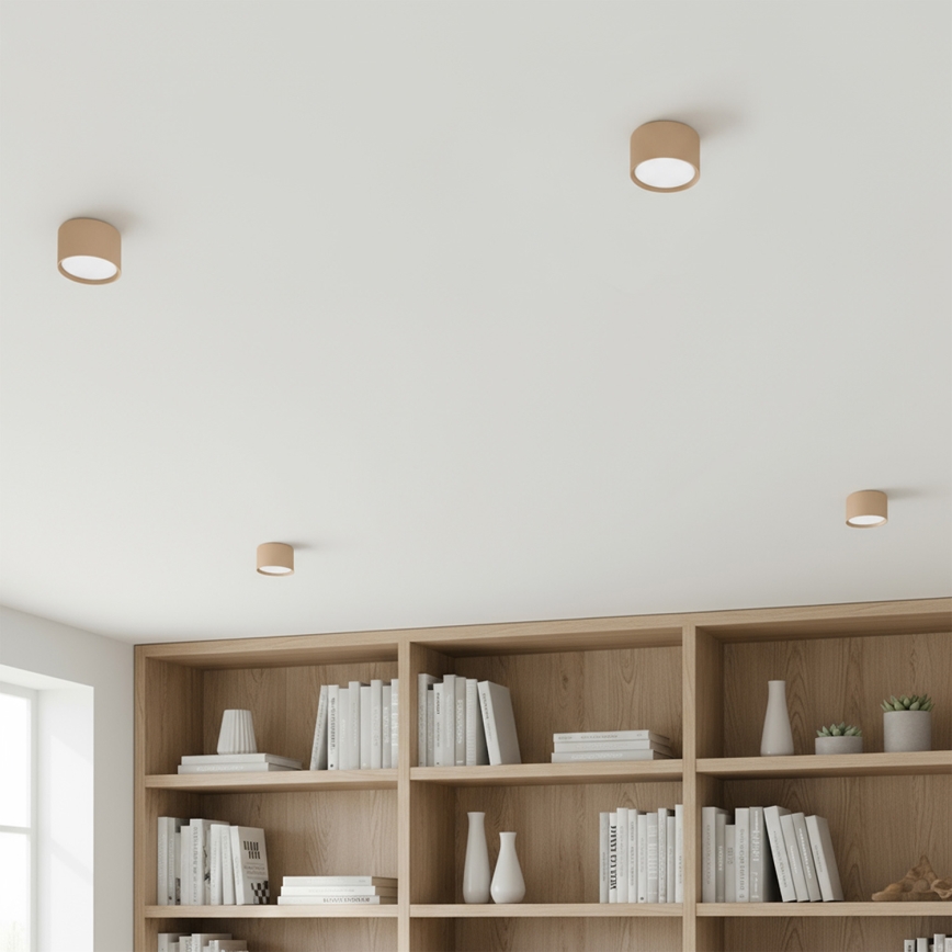 BRILAGI - LED Deckenspot SMOOTH 1xGX53/15W/230V 60x82 mm, beige