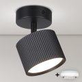 BRILAGI - LED Deckenspot STRIPY 1xGX53/15W/230V pr. 82 mm schwarz