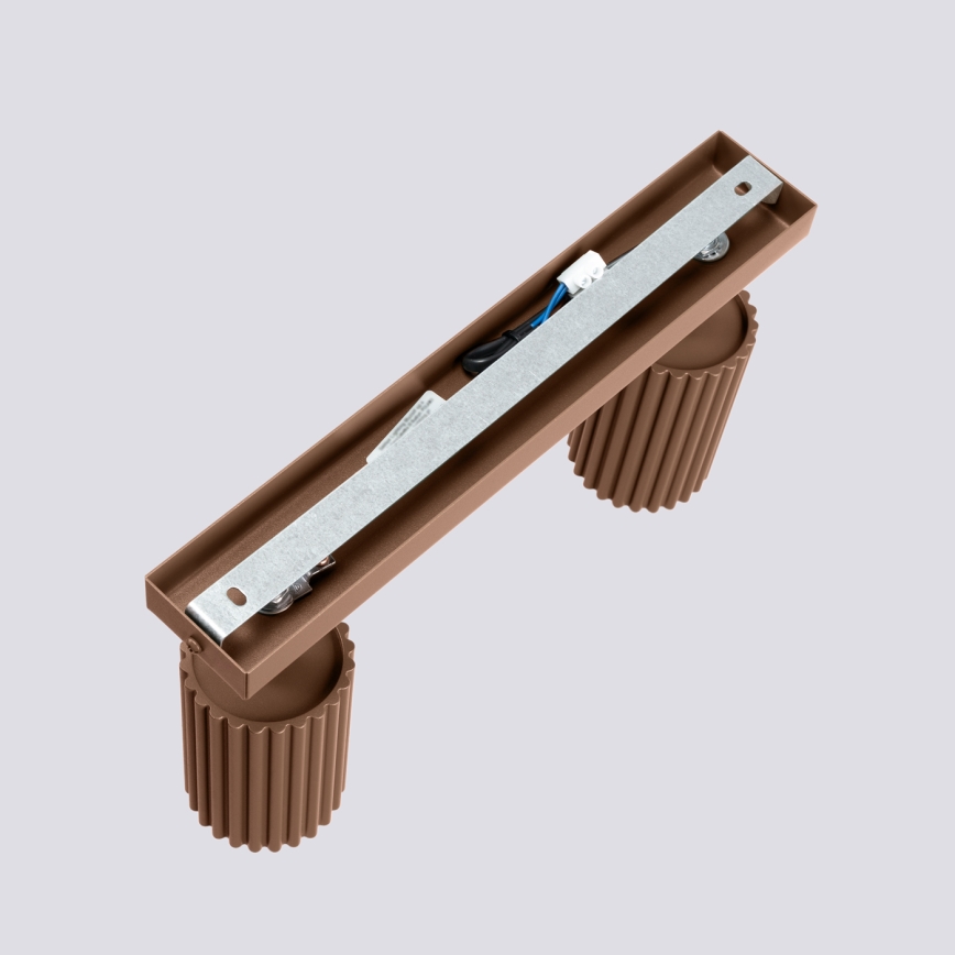 Brilagi - LED-Deckenstrahler CRESTO 2xGU10/10W/230V braun