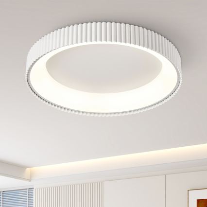 Brilagi - Dimmbare LED-Deckenleuchte FALCON MODERN LED/54W/230V 3000-6000K 60 cm Weiß + Fernbedienung