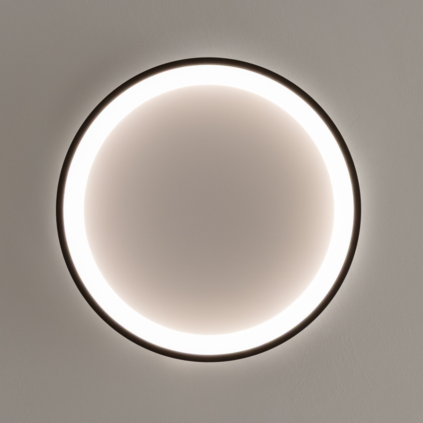 Brilagi - LED dimmbar Deckenleuchte FALCON SLIM LED/42W/230V 3000-6500K Ø 50 cm schwarz + Fernbedienung