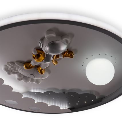 Brilagi - dimmbare LED-Kinderzimmer-Deckenleuchte ASTRO LED/68W/230V 3000–6000K Ø 49 cm + Fernbedienung