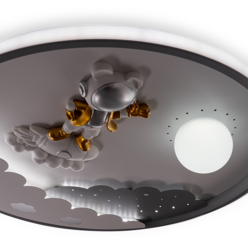 Brilagi - dimmbare LED-Kinderzimmer-Deckenleuchte ASTRO LED/68W/230V 3000–6000K Ø 49 cm + Fernbedienung