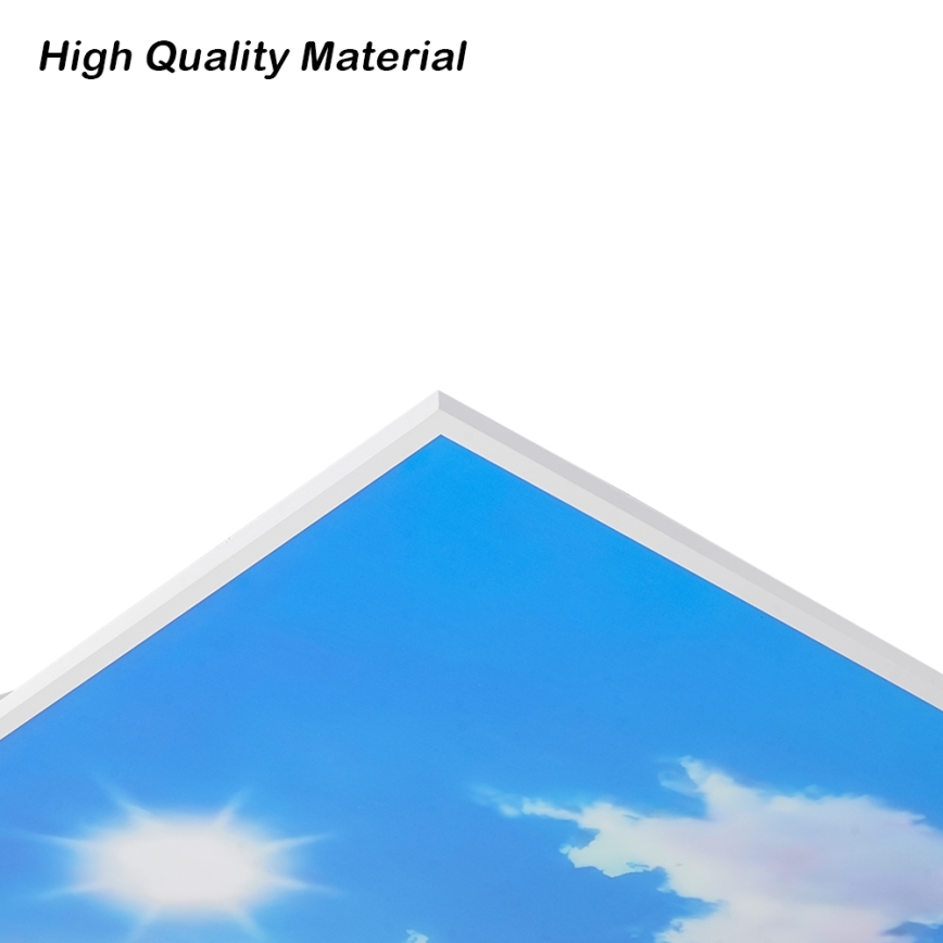 Brilagi - LED-dimmbare Deckenleuchte SLIMFRAME LED/80W/230V 120x60 cm 3000-6000K silber/blau + Fernbedienung