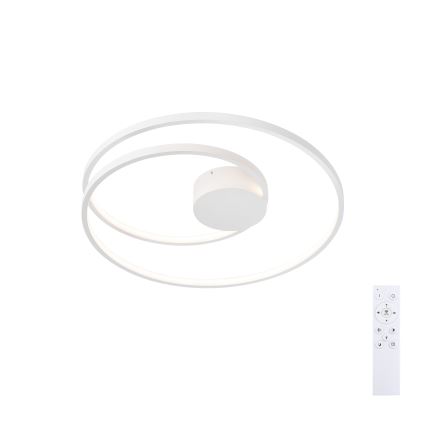 Brilagi - LED-dimmbare Deckenleuchte TWISTER LED/48W/230V 3000-6000K Ø 50 cm weiß + Fernbedienung