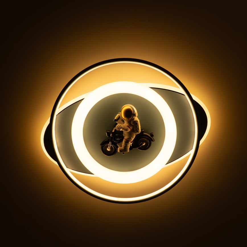 Brilagi - Dimmbare LED-Kinder-Deckenleuchte ASTRO LED/68W/230V 3000-6000K + Fernbedienung