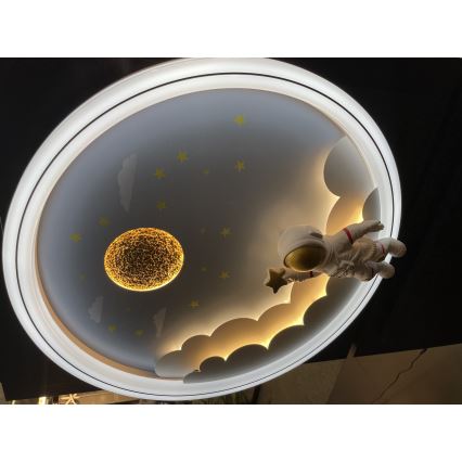 Brilagi - Dimmbare LED-Kinder-Deckenleuchte LED/42W/230V 3000/5700K Astronaut