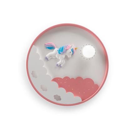 Brilagi - Dimmbare LED-Kinder-Deckenleuchte UNICORN LED/68W/230V 3000-6000K Ø 49 cm + Fernbedienung