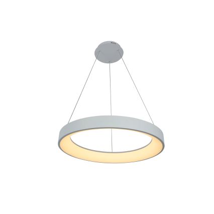 Brilagi - LED-dimmbare Pendelleuchte mit Seilaufhängung FALCON II LED/99W/230V 3000-6500K Ø 60 cm weiß + Fernbedienung