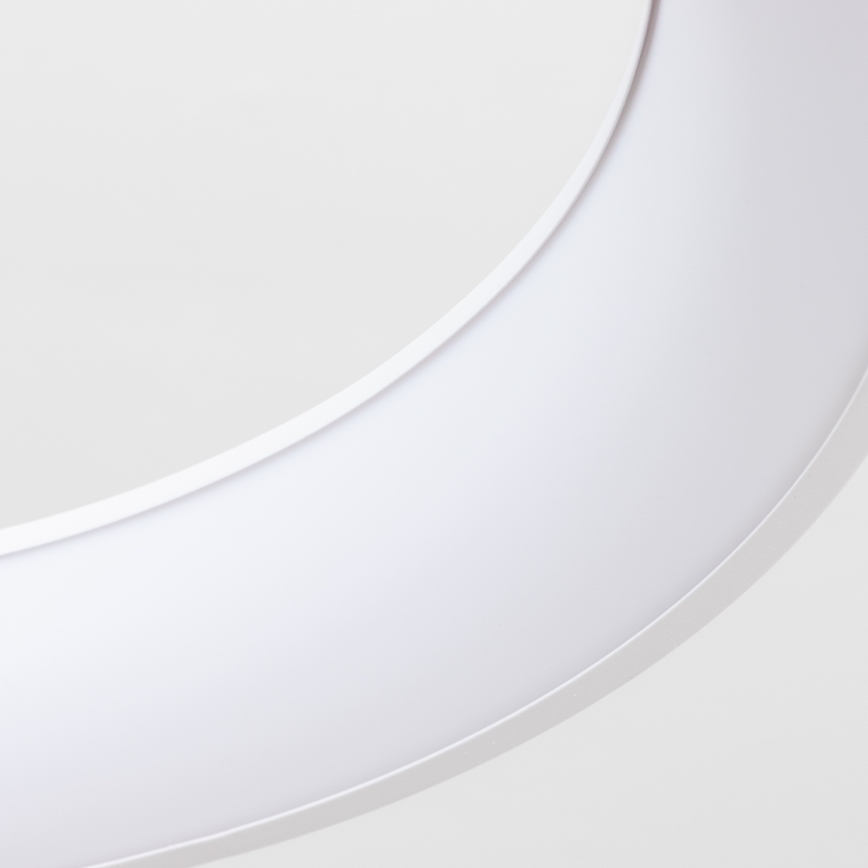 Brilagi - LED-dimmbare Pendelleuchte mit Seilaufhängung FALCON II LED/99W/230V 3000-6500K Ø 60 cm weiß + Fernbedienung