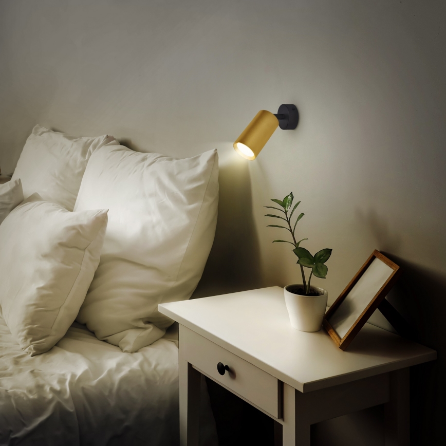 Brilagi - LED-dimmbarer Einbau-Spot SELE GOLDEN 1xGU10/6,5W/230V 2700-6500K schwarz/gold