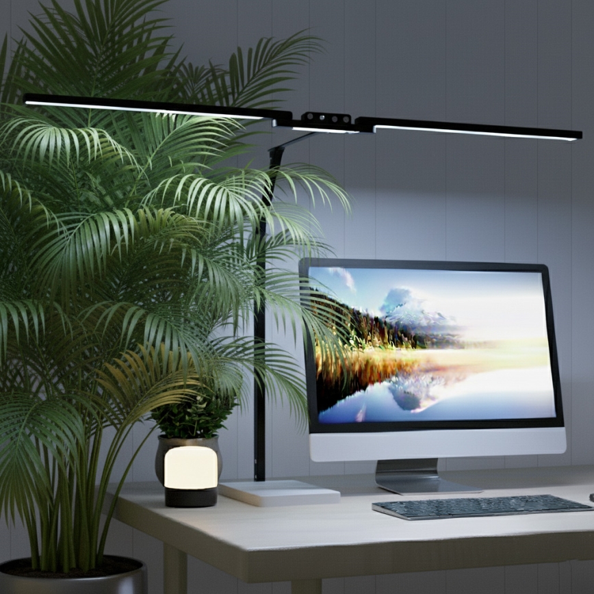 Brilagi - Dimmbare LED-Tischleuchte mit Touch-Dimmer VARIO LED/24W/230V 3000-6500K CRI 92 schwarz