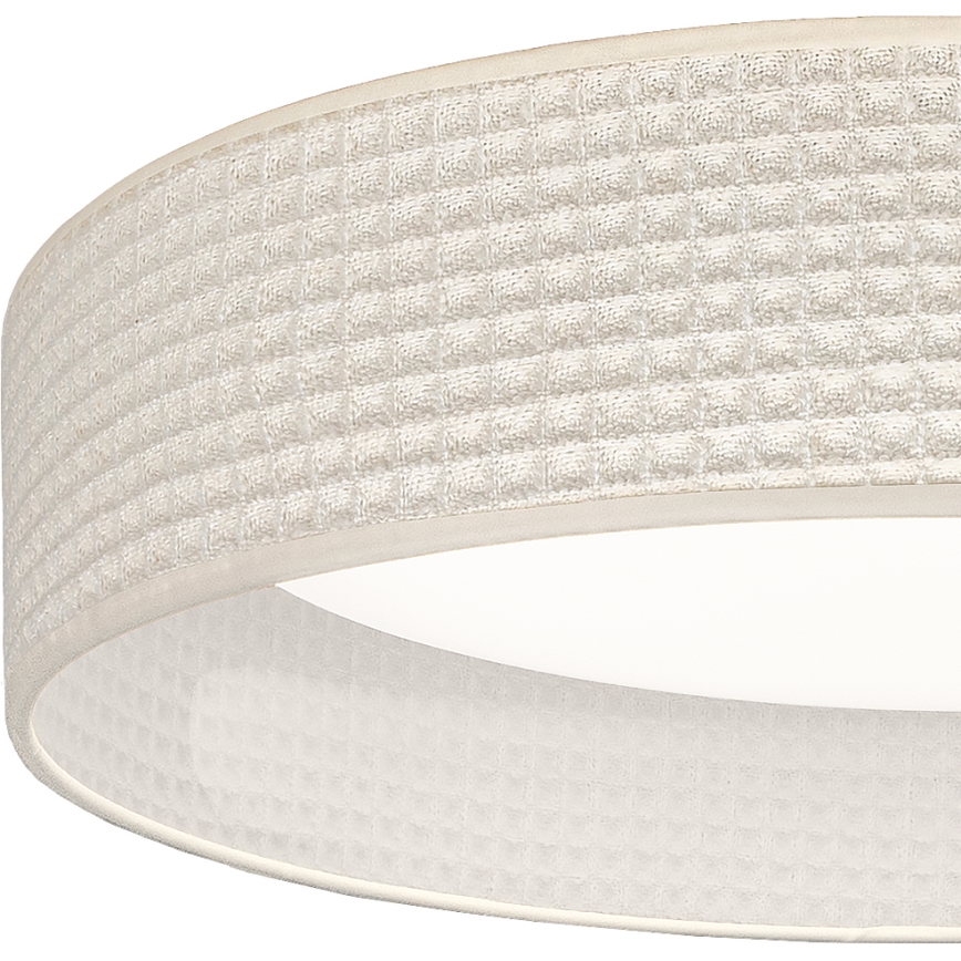 Brilagi - LED-dimmbare Deckenleuchte VELVET SMARTIX LED/24W/230V 3000-6000K Ø 45 cm cremefarben Wi-Fi Tuya Beacon + Fernbedienung