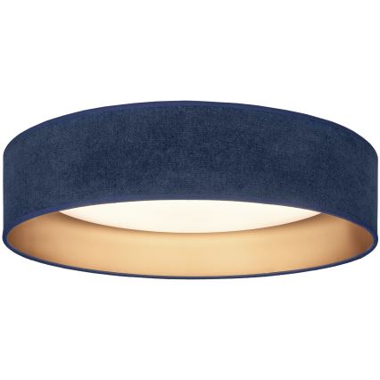 Brilagi - LED-dimmbare Deckenleuchte VELVET SMARTIX LED/36W/230V 3000–6000K Ø 55 cm blau/gold Wi-Fi Tuya Beacon + Fernbedienung