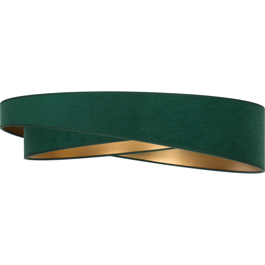 BRILAGI - LED-dimmbare Deckenleuchte VELVET TWIST LED/36W/230V 3000-6000K Ø 65 cm Wi-Fi Tuya Beacon grün/gold + Fernbedienung