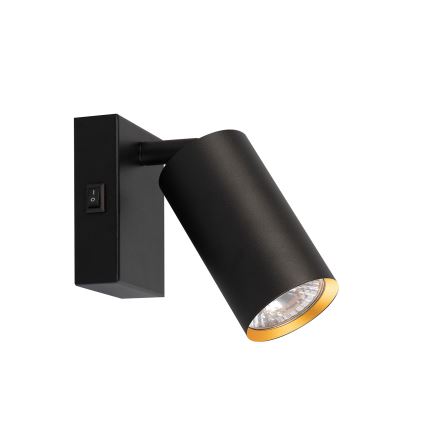 Brilagi - LED RGBW dimmbarer Wandspot SELE 1xGU10/4,8W/230V 3000K schwarz/gold + Fernbedienung