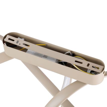 Brilagi - dimmbare LED-Aufbauleuchte TWISTER LED/60W/230V 3000-6000K beige + Fernbedienung