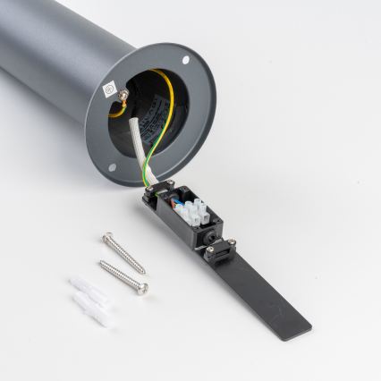 BRILAGI - LED dimmbare Außenleuchte ELIA 1xE27/6W/230V 2700-6500K IP44 Wi-Fi 100 cm anthrazit