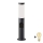 Brilagi - LED-dimmbare Außenleuchte mit Steckdose ELIA 1xE27/6W/230V 2700-6500K IP44 WLAN 50 cm Anthrazit