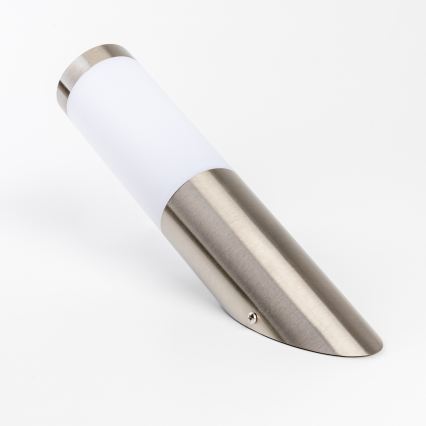 BRILAGI - LED-dimmbare Außenwandleuchte ELIA 1xE27/6W/230V 2700–6500K IP44 mattchrom